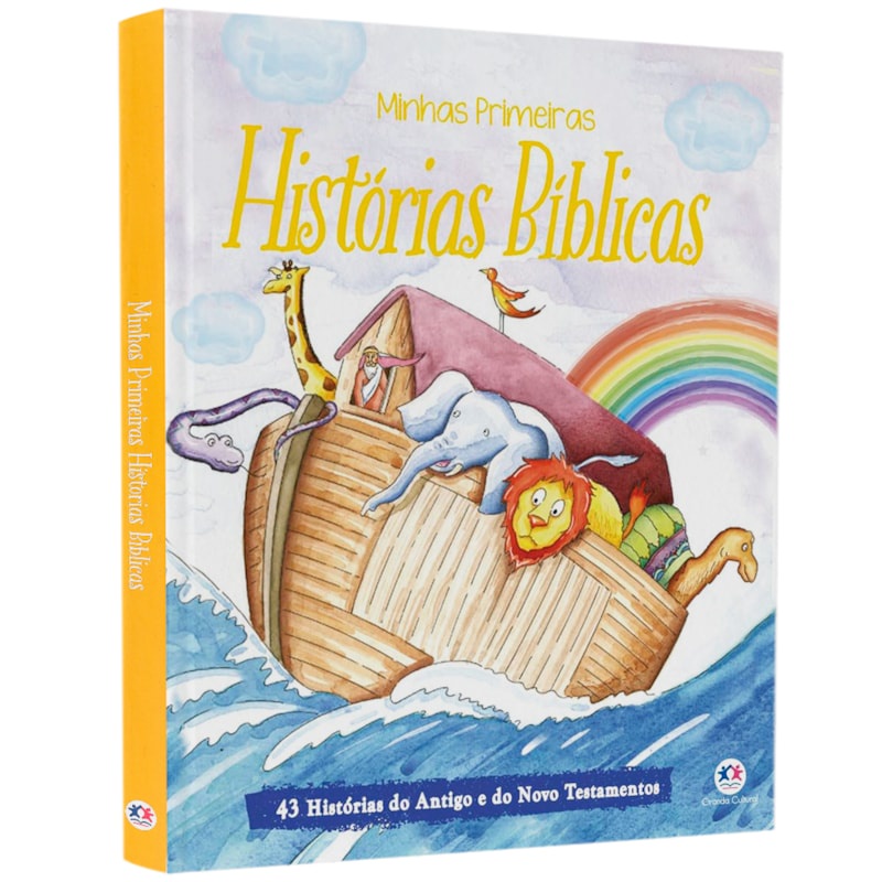 Livro Minhas Primeiras Histórias Bíblicas | 43 Histórias do Antigo e do Novo Testamento