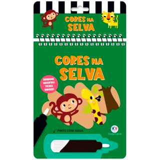 Livro Aquabook Diversão na Fazenda | Pinte Com Água em Oferta na Shopee