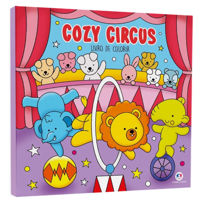 Livro Cozy Circus | Livro de Colorir