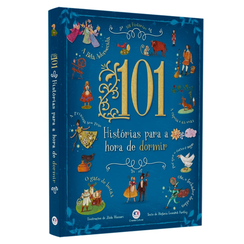 Livro 101 Histórias | Histórias Para a Hora de Dormir | Stefania  Leonardi Hastley