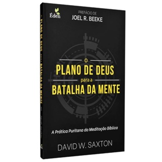 Livro O Plano de Deus Para a Batalha da Mente | David W. Saxton em Oferta na Shopee