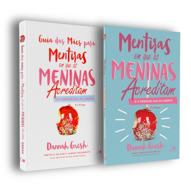 Kit Mentiras em que as Meninas Acreditam + Guia Para as Mães | Dannah Gresh em Oferta na Shopee