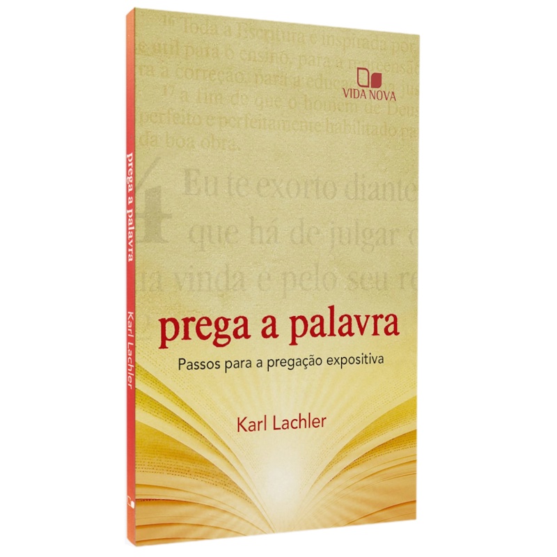 Livro Prega a Palavra | Karl Lachler