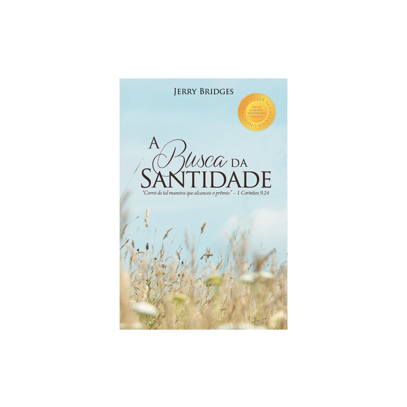 Livro A Busca da Santidade | Jerry Bridges em Oferta na Shopee