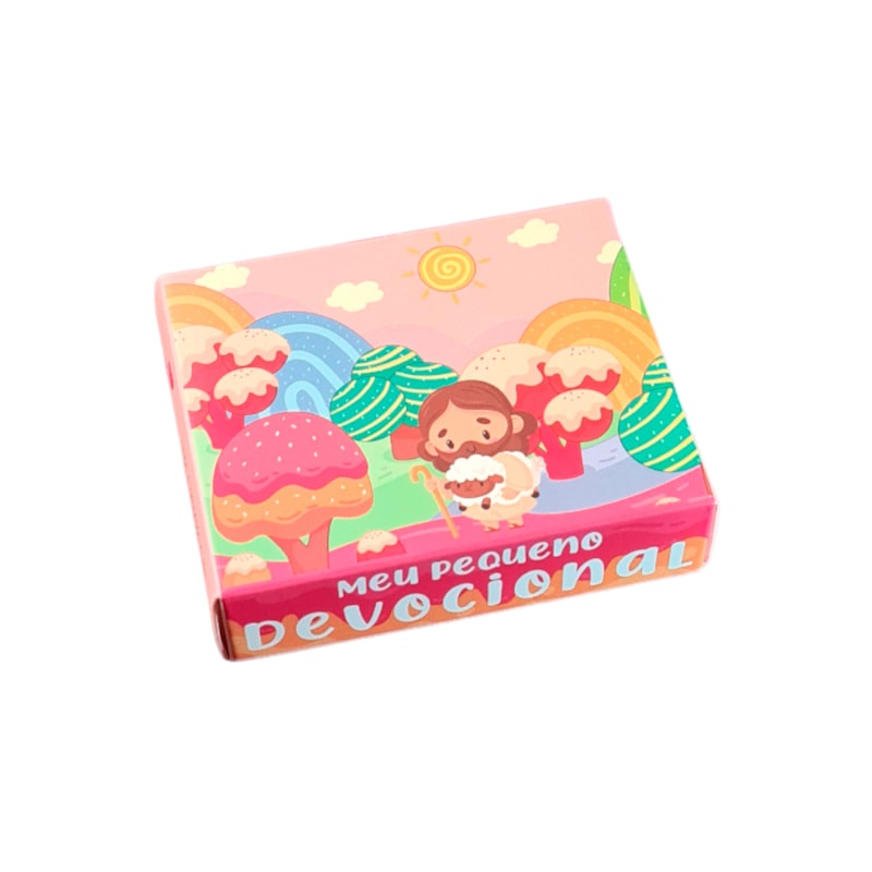 Caixinha Meu Pequeno Devocional | Rosa em Oferta na Shopee