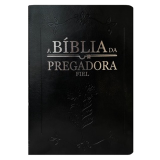 Bíblia da Pregadora Fiel | Full Color | ARC | Capa Luxo Preta em Oferta na Shopee