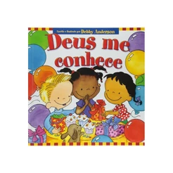 Livro Deus me Conhece | Debby Anderson
