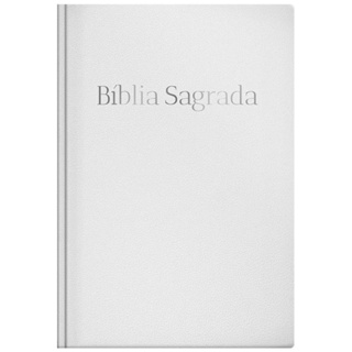 Bíblia Sagrada | NVT | Letra Normal | Capa Luxo Branca em Oferta na Shopee