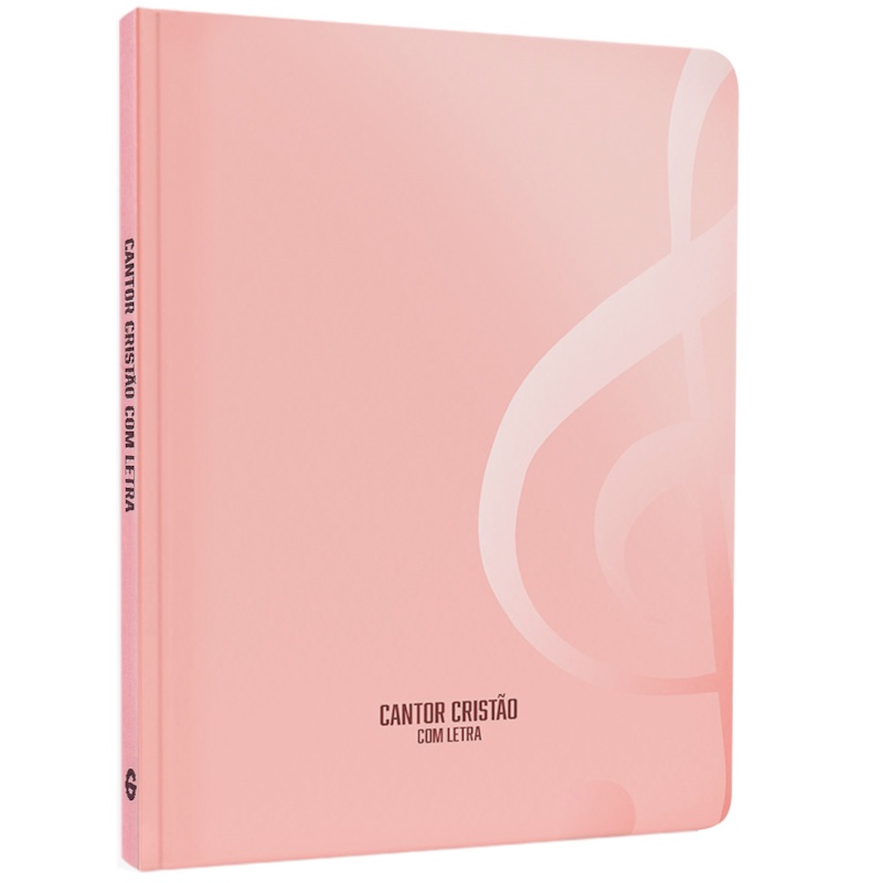 Cantor Cristão com Letra | Edição de Bolso | Capa Brochura Candy Rosa em Oferta na Shopee