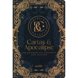 Bíblia Contexto | Cartas e Apocalipse | NVT | Capa Dura | Ornamentos em Oferta na Shopee