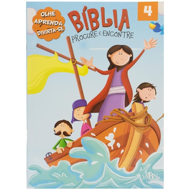 Bíblia Procure e Encontre | Livro 4 | 3 Anos