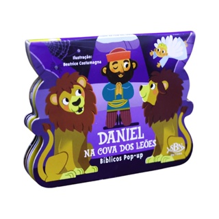 Bíblicos Pop-Up | Daniel na Cova dos Leões | 3 Anos em Oferta na Shopee