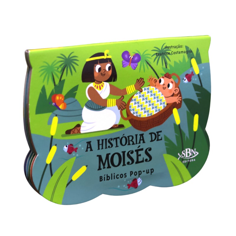 Livro Bíblicos Pop-Up | A História De Moisés | 3 Anos
