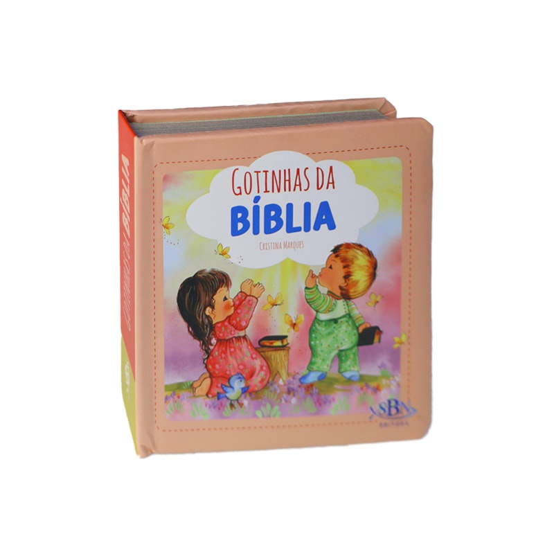 Livro Dia a Dia com Deus | Gotinhas da Bíblia | Cristina Marques | 0 a 3 Anos em Oferta na Shopee