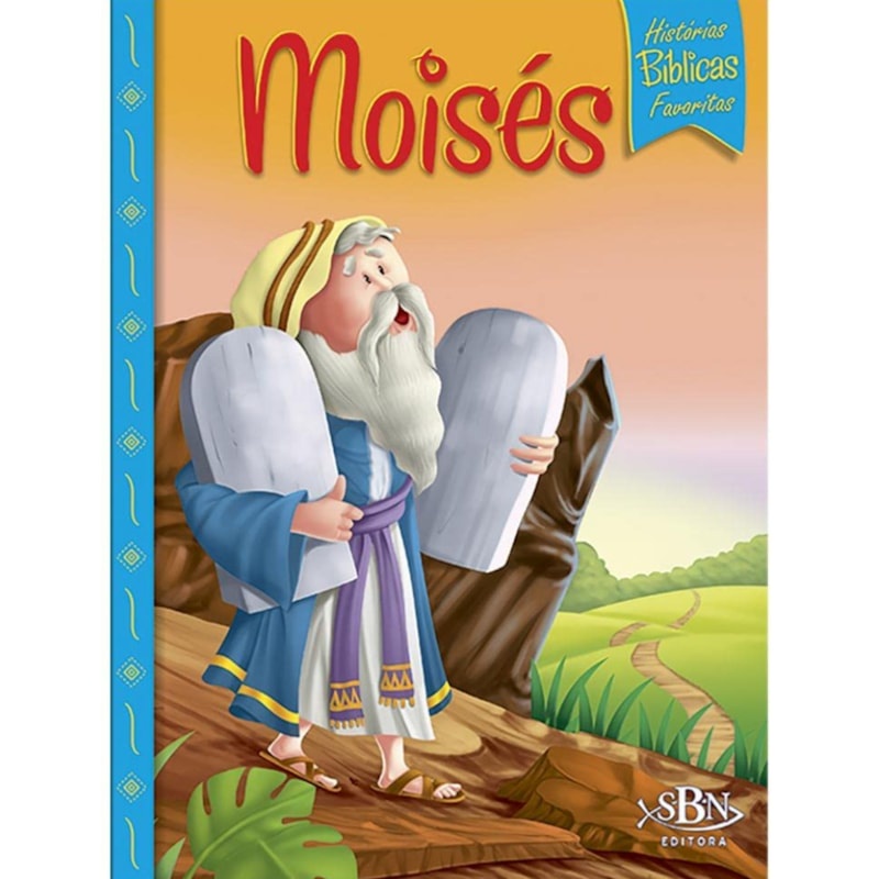 Livro Histórias Bíblicas Favoritas | Moisés | 5 Anos
