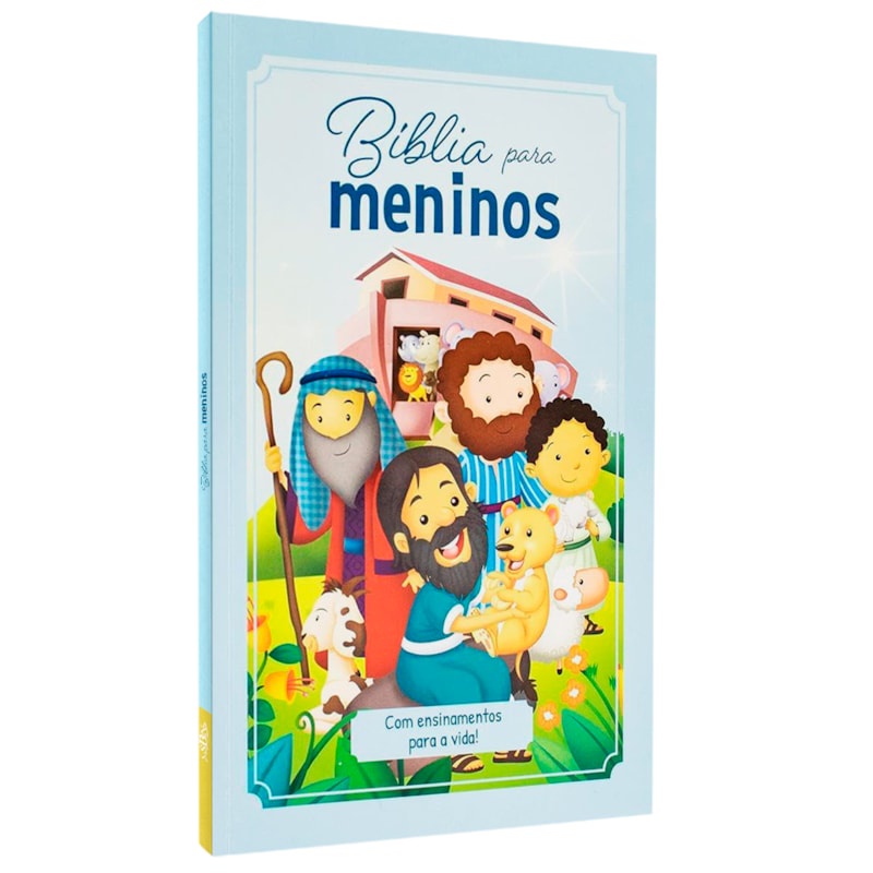 Livro Palavras de Vida | Bíblia para Meninos | Com Ensinamentos Para a Vida | 3 Anos em Oferta na Shopee