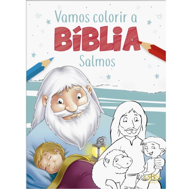 Livro Vamos Colorir A Bíblia | Salmos | 3 a 5 Anos em Oferta na Shopee