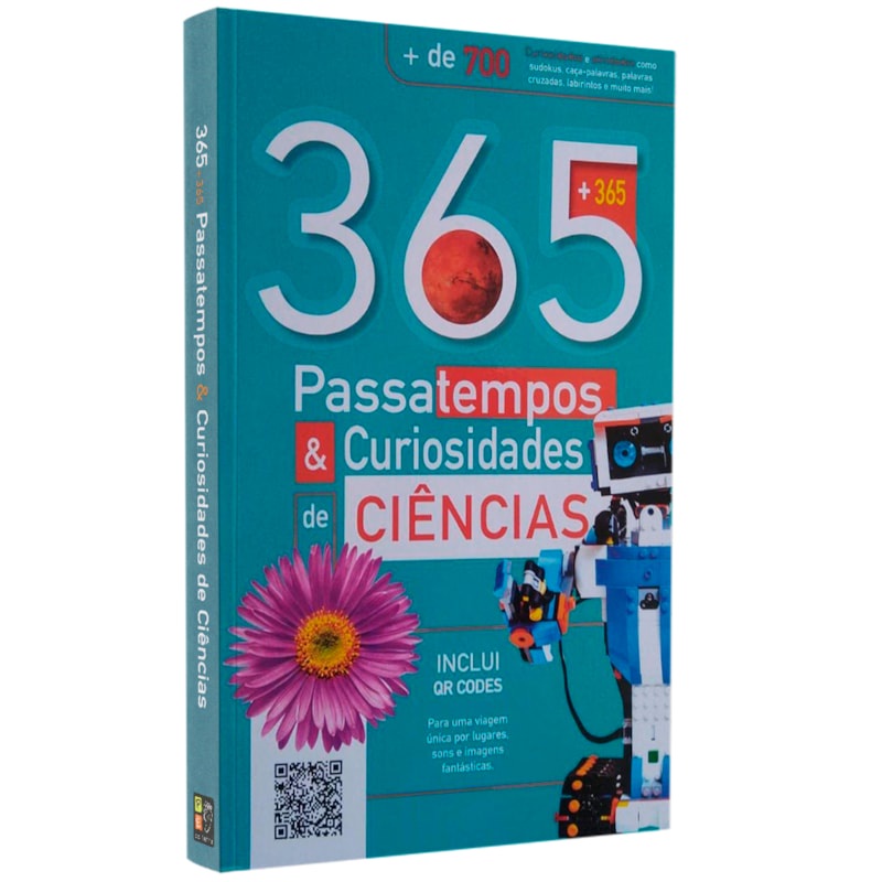 Livro 365 Passatempos & Curiosidades de Ciências | Inclui QR Codes em Oferta na Shopee