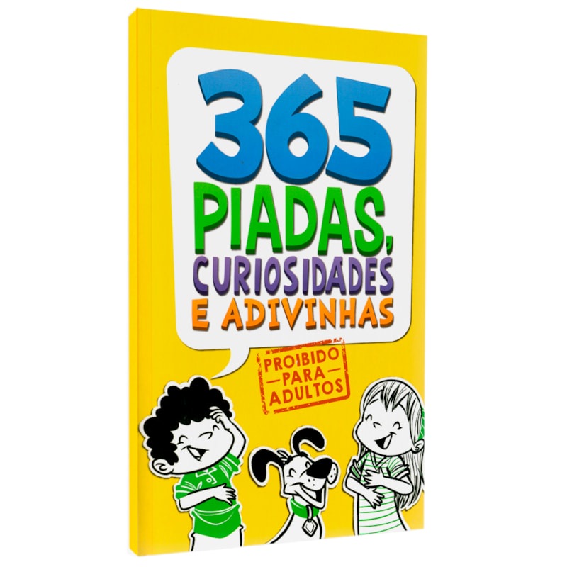 365 Piadas, Curiosidades e Adivinhas | Proibido Para Adultos em Oferta na Shopee