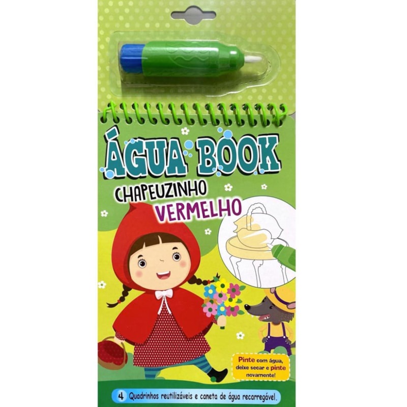 Livro Chapeuzinho Vermelho | Água Books