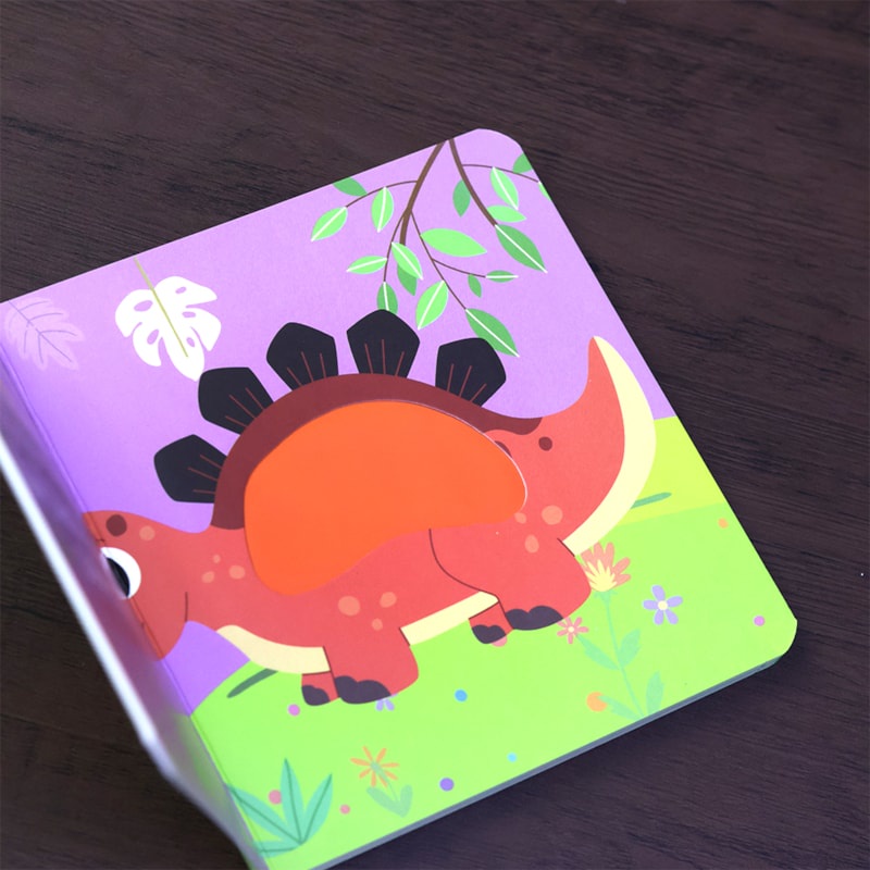 Livro Bebê Dino | Toque e Sinta | 1 a 4 Anos — imagem 2 de 2