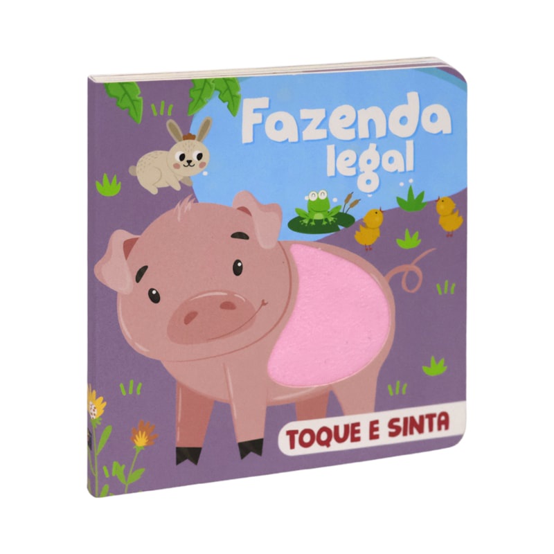 Livro Fazenda Legal | Toque e Sinta | 1 a 4 Anos em Oferta na Shopee