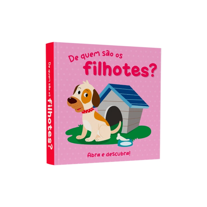 Livro Abra E Descubra! De Quem São Os Filhotes? - Books & Magazines