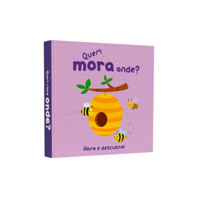 Livro Abra E Descubra! Quem Mora Onde? em Oferta na Shopee