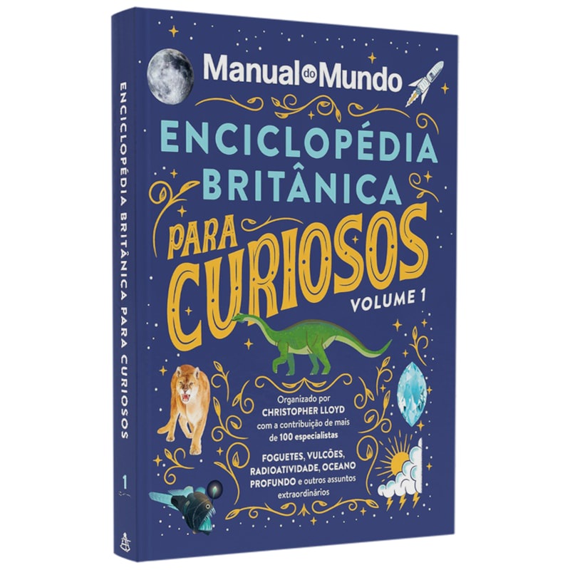 Livro Enciclopédia Britânica Para Curiosos | Manual do Mundo | Vol. 1 em Oferta na Shopee