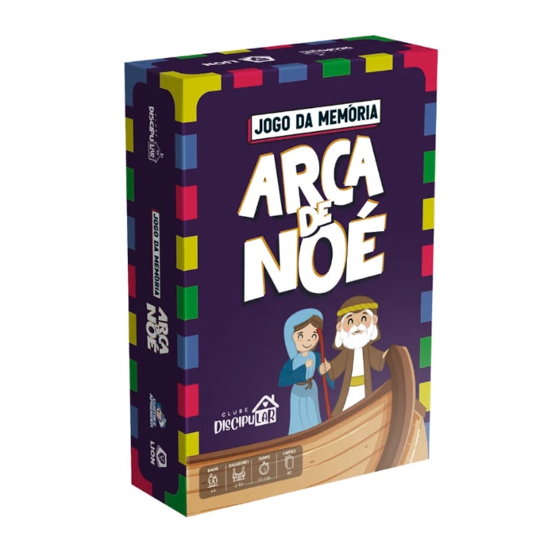 Livro Arca de Noé | Jogo da Memória | Livreto