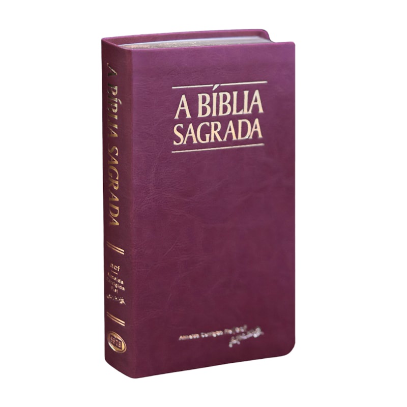 Bíblia Sagrada| ACF | Letra Gigante | Capa Luxo V|nho em Oferta na Shopee
