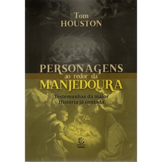 Livro Personagens ao Redor da Manjedoura | Tom Houston em Oferta na Shopee