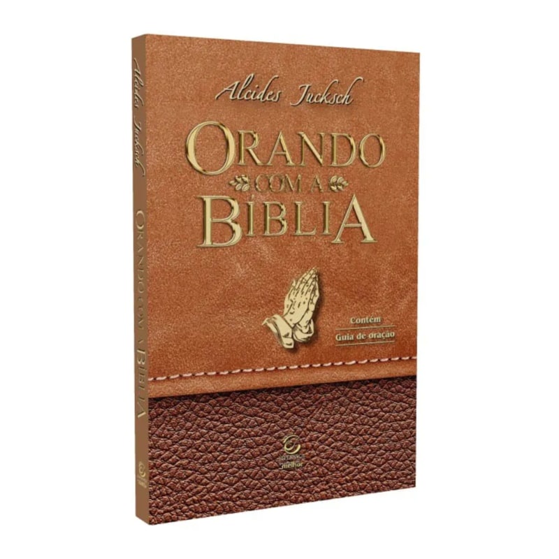 Livro Orando Com A Bíblia | Alcides Jucksch em Oferta na Shopee