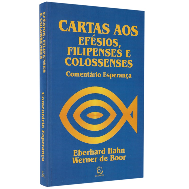 Livro Comentário aos Efésios, Filipenses e Colossenses | Fritz Rienecker em Oferta na Shopee
