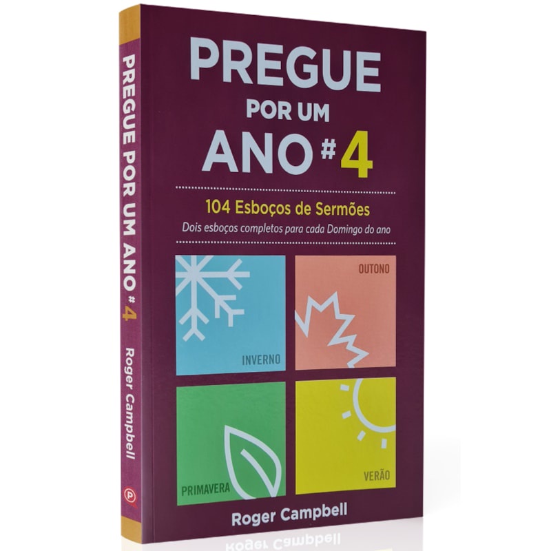 Livro Pregue Por Um Ano 4 | Roger Campbell em Oferta na Shopee