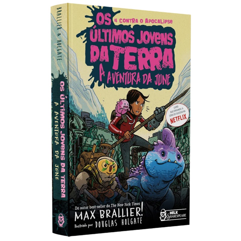 Livro Os Últimos Jovens da Terra | A Aventura da June | Max Brallier