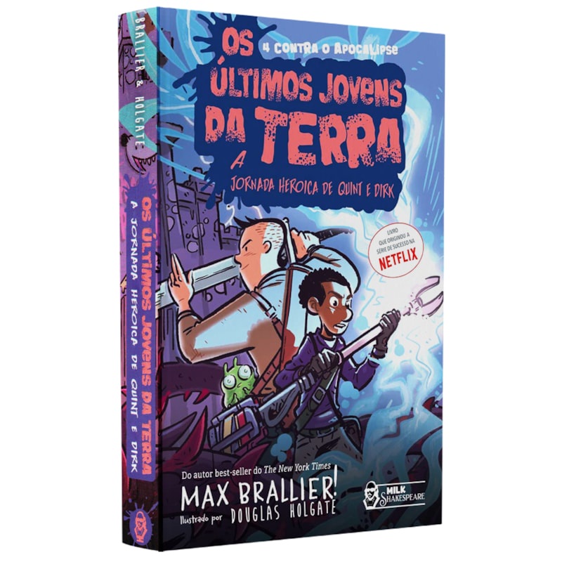 Livro Os Ultimos Jovens da Terra | A Jornada Heroica de Quint e Dirk | Max brallier em Oferta na Shopee