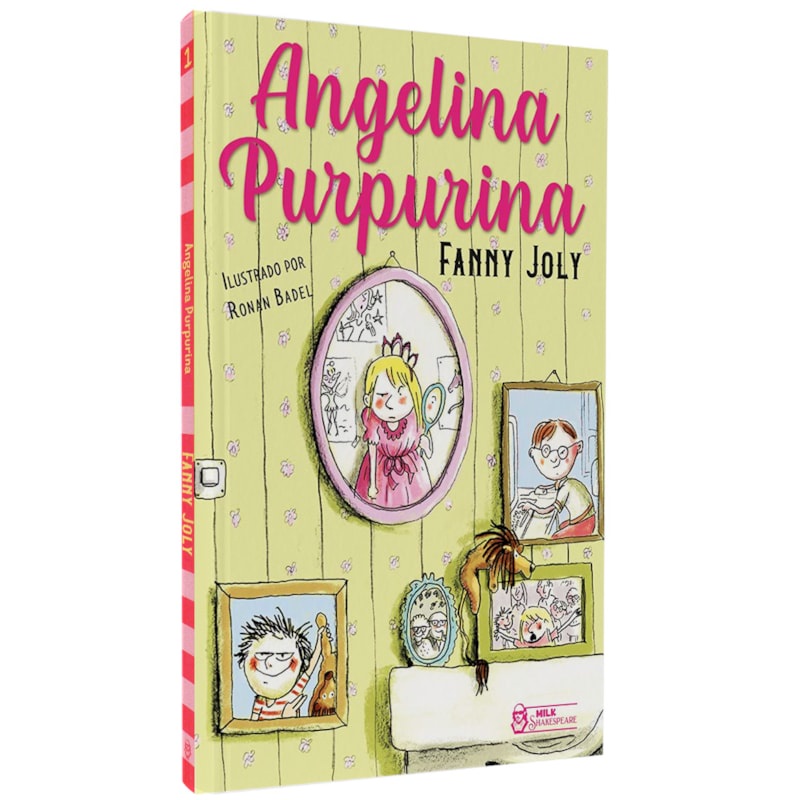 Livro Angelina Purpurina | Fanny Joly em Oferta na Shopee