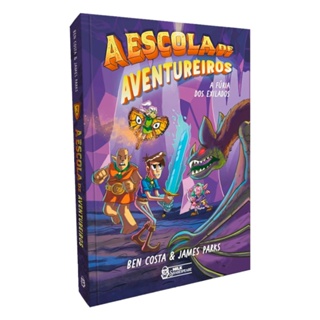 Livro A Escola de Aventureiros 2 | A Fúria Dos Exilados | Ben Costa e James Parks em Oferta na Shopee