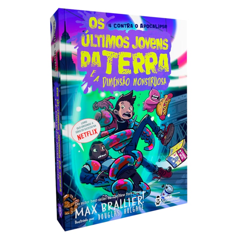 Livro Os Últimos Jovens da Terra | E a Dimensão Monstruosa | Max Brallier em Oferta na Shopee