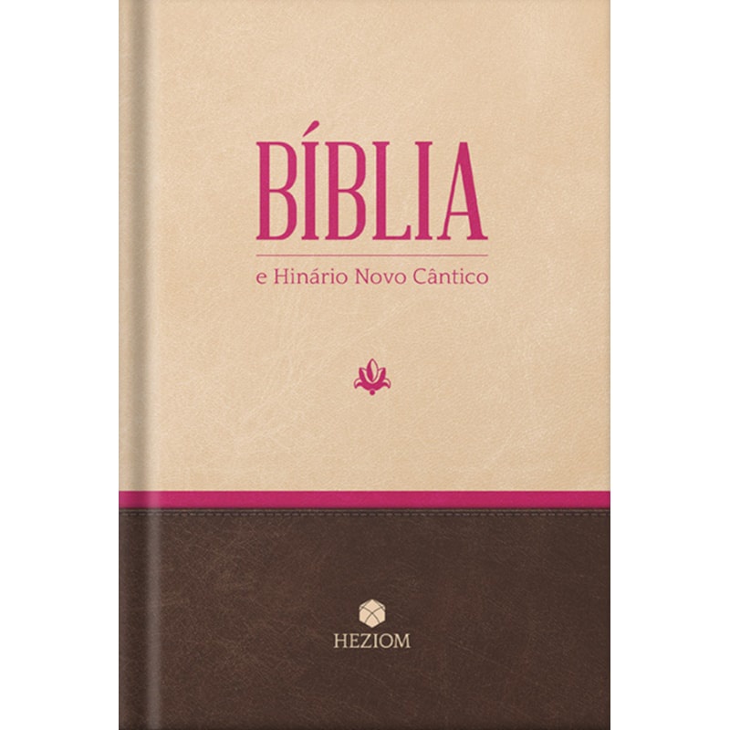 Bíblia e Hinário Novo Cântico | ARA | Capa Dura Rosa em Oferta na Shopee