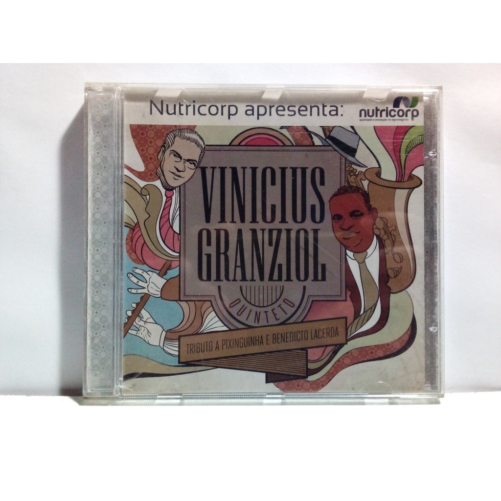 Cd Vinicius Granziol Quinteto - Tributo A Pixinguinha E Benedicto Lacerda - Ag25