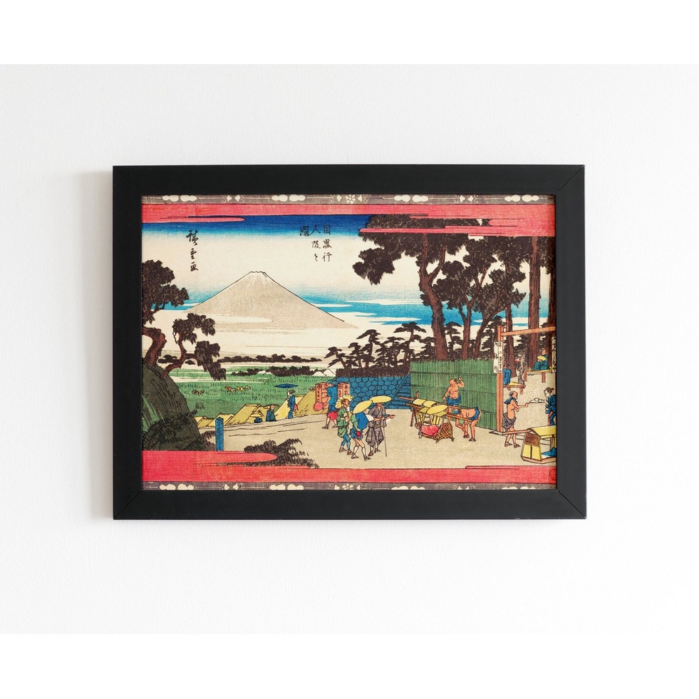 Quadro Arte Japonesa Meguro Gionin Zaka
