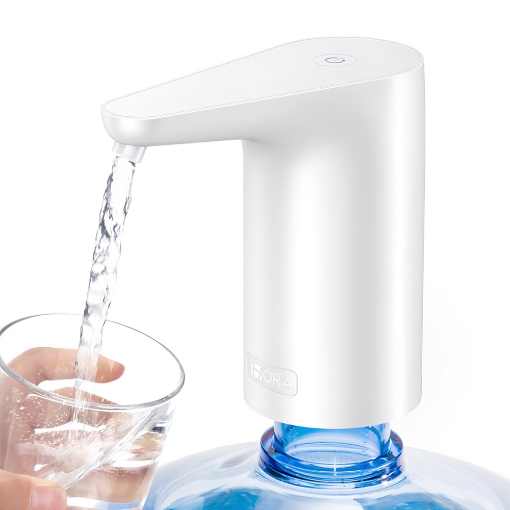 Dispensador de Água Elétrico 1Hora Recarregável Branco