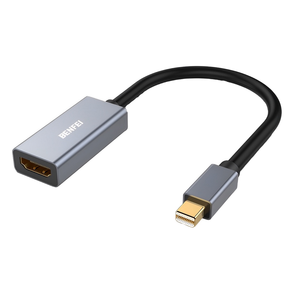 Adaptador Benfei Mini DisplayPort p/Hdmi Fêmea Cinza em Oferta na Shopee