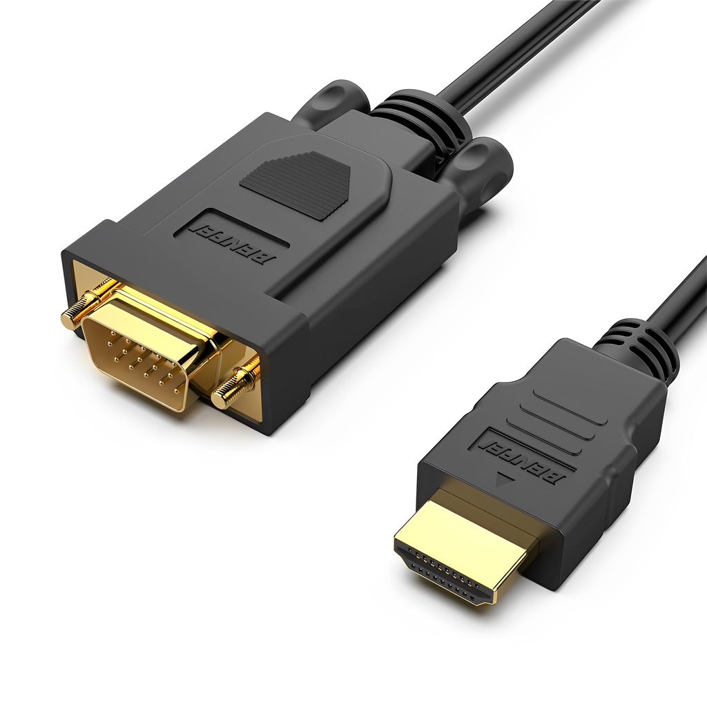 Cabo Hdmi para VGA Benfei Macho/Macho Preto em Oferta na Shopee