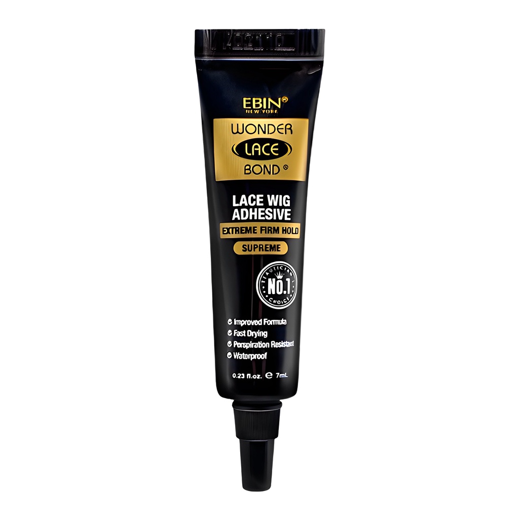 Cola Adesiva Peruca Ebin Wonder Lace Bond 7ml Mega Hold em Oferta na Shopee