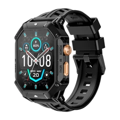 Haylou Smartwatch Iron N1 BT 5.3 Tela 2,13 pol. Preto