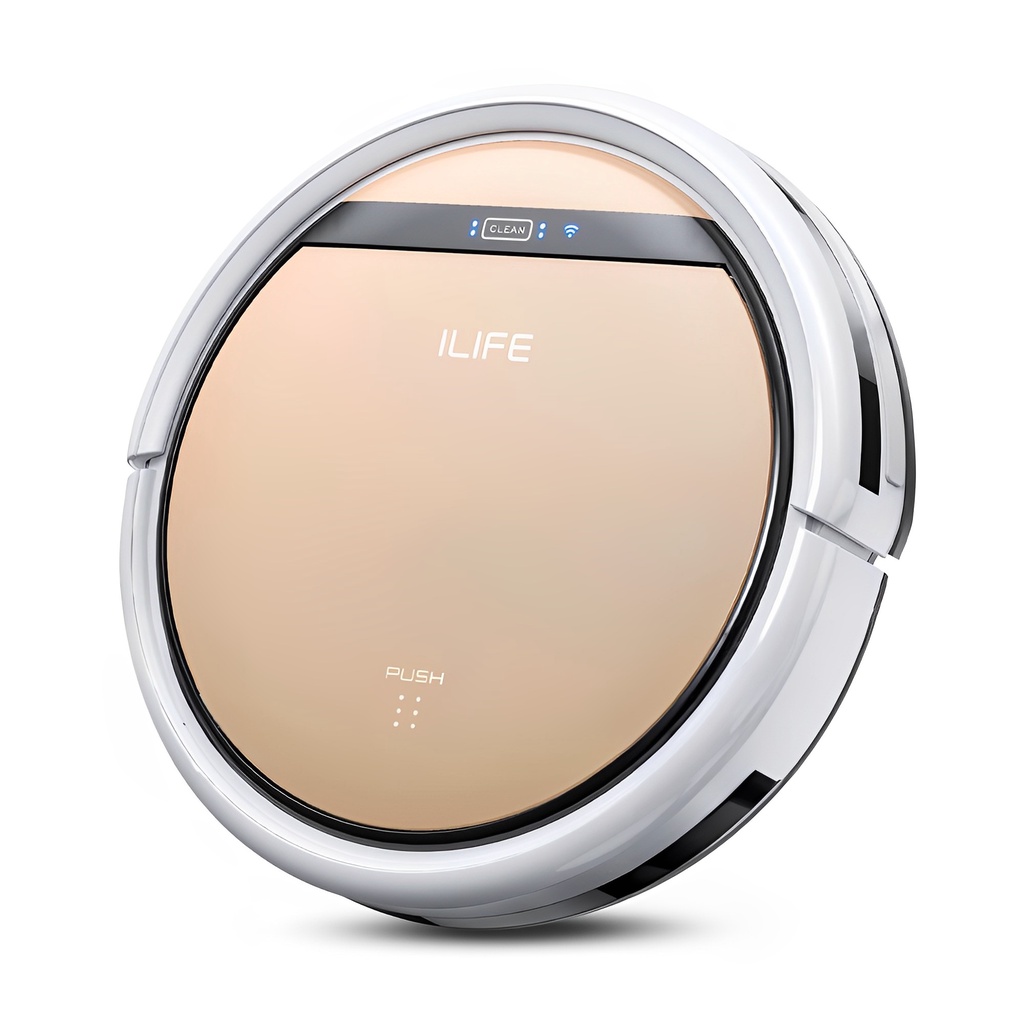 Aspirador de Pó Robô V5s Plus Aspirador e Esfregão Bege em Oferta na Shopee