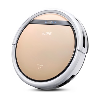 Aspirador de Pó Robô V5s Plus Aspirador e Esfregão Bege em Oferta na Shopee